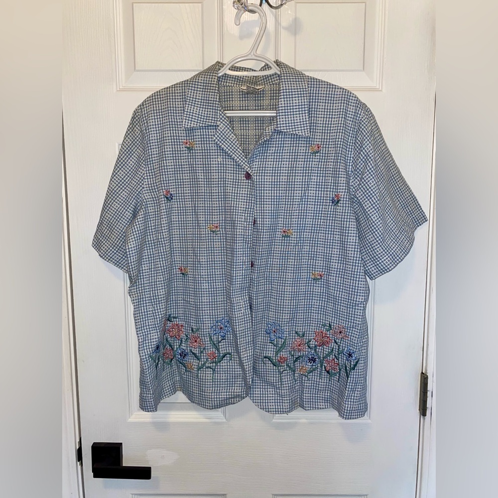 Alfred Dunner Women’s Top Short Sleeve